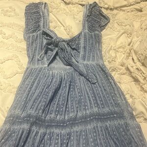 American eagle open back dress